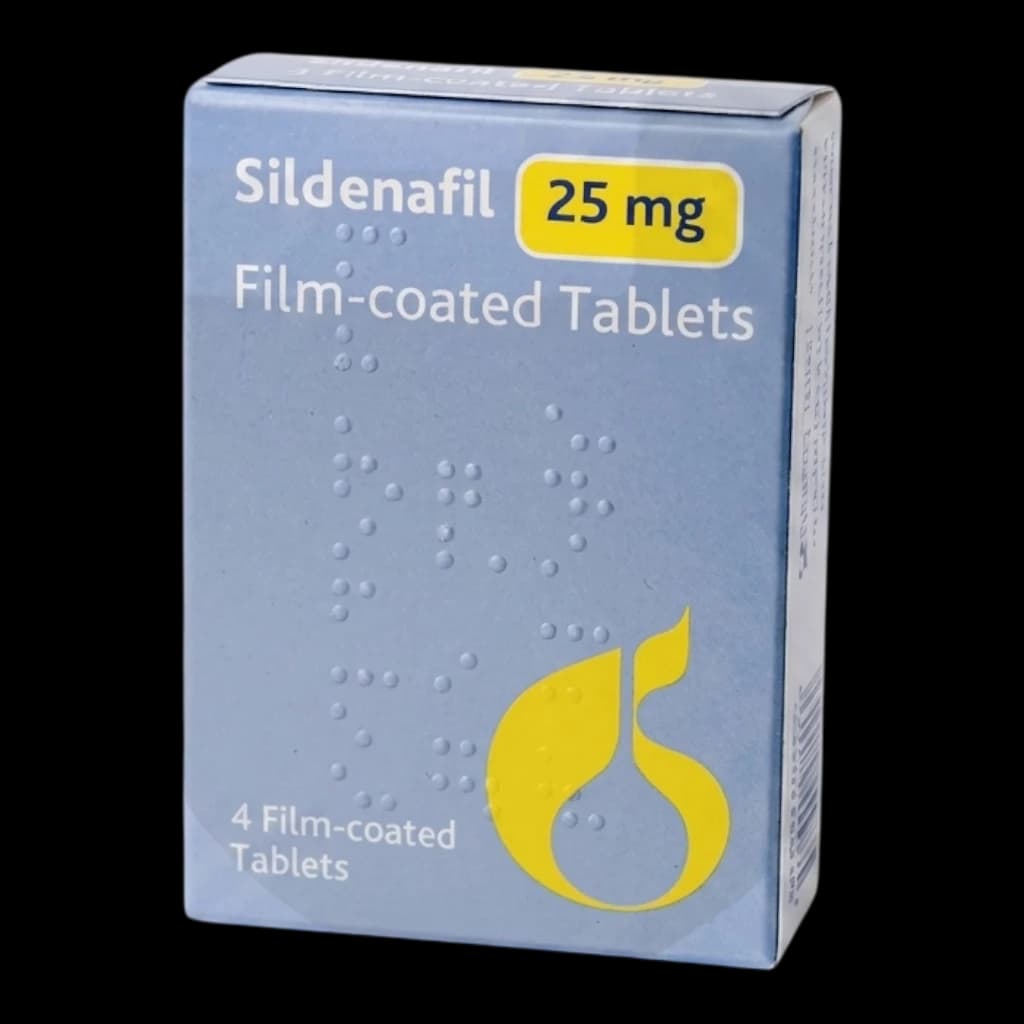 Slidenfil, a 25mg Sildenafil film-coated tablet, provides effective treatment for erectile dysfunction.
