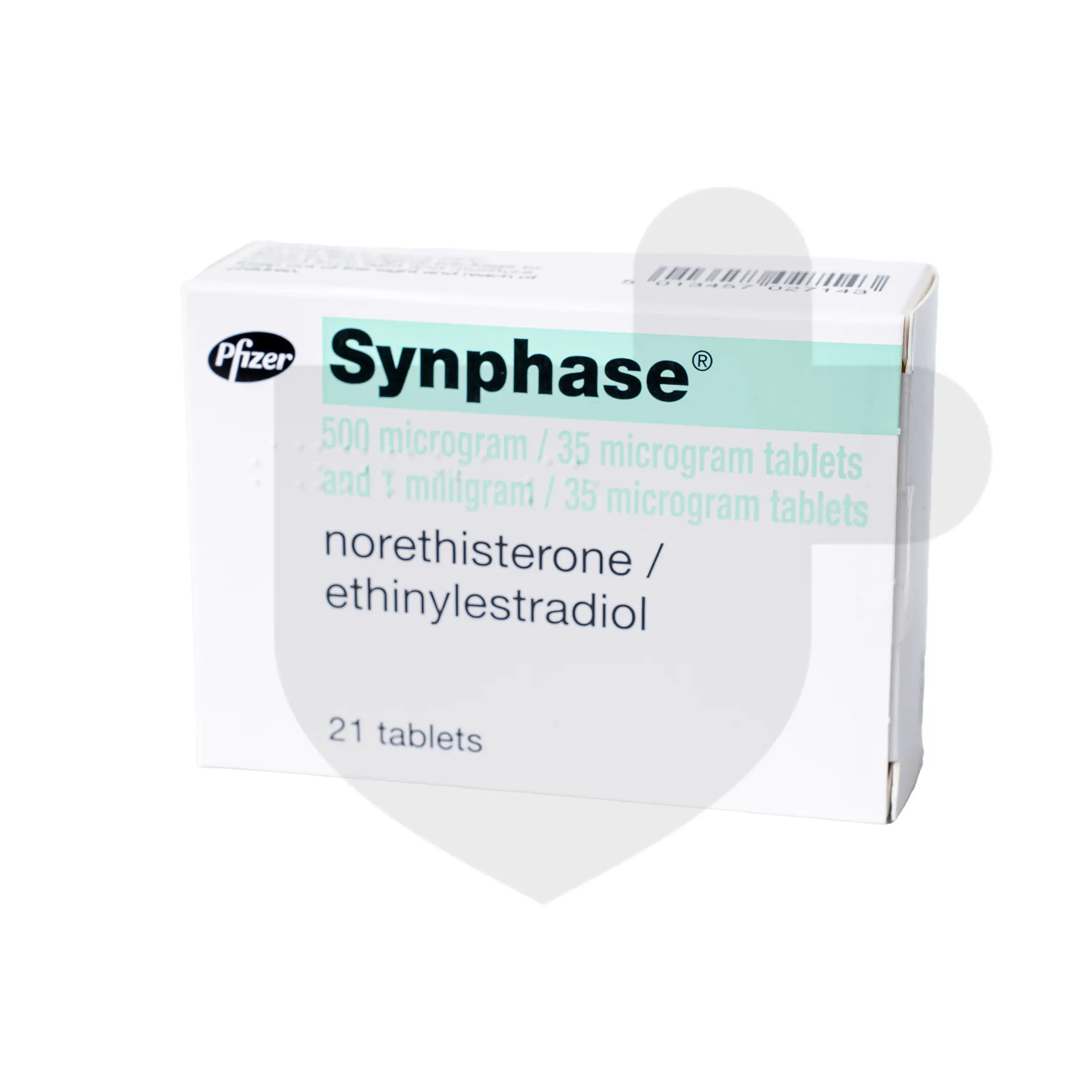 Synphase packaging which is available to order online from NowPatient with free next day delivery