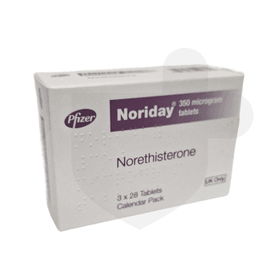 Noriday packaging which is available to order online from NowPatient with free next day delivery