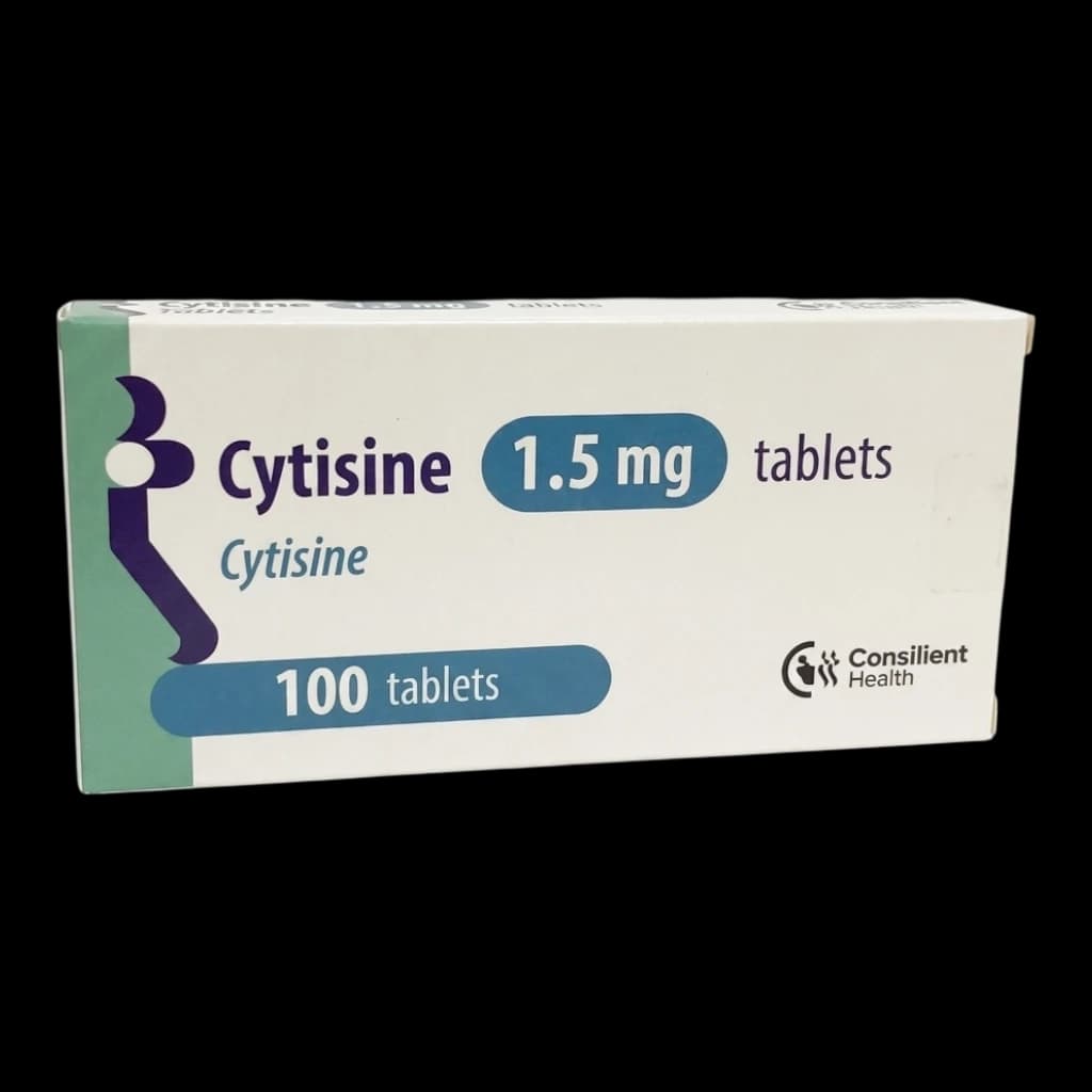 Cytisine packaging which is available to order online from NowPatient with free next day delivery