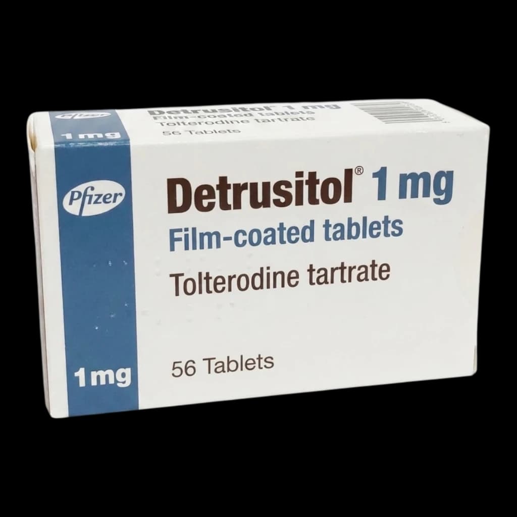 Detrusitol packaging which is available to order online from NowPatient with free next day delivery