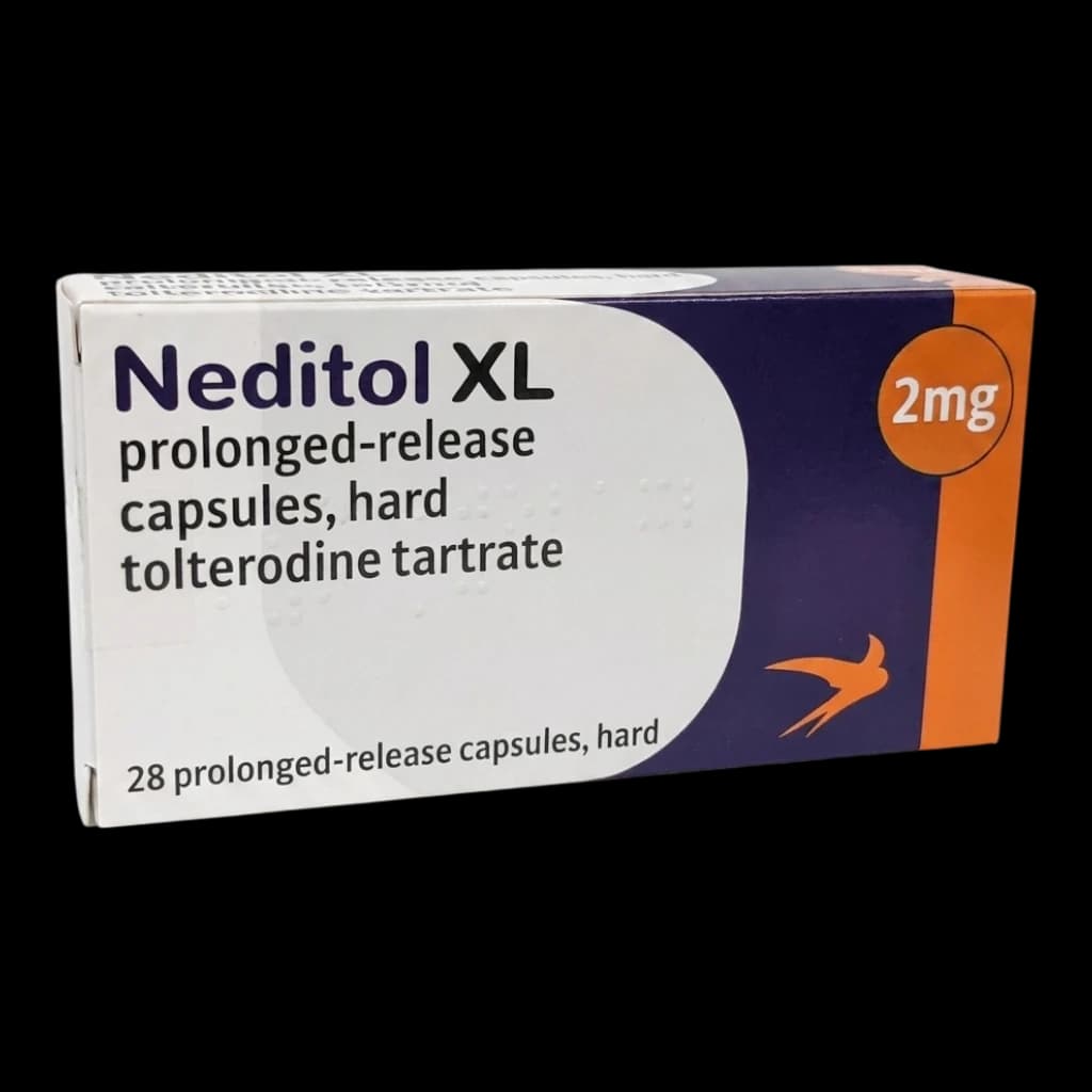 Neditol packaging which is available to order online from NowPatient with free next day delivery
