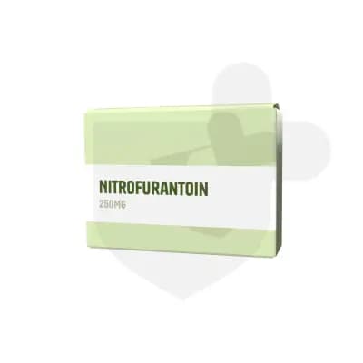 Nitrofurantoin packaging which is available to order online from NowPatient with free next day delivery