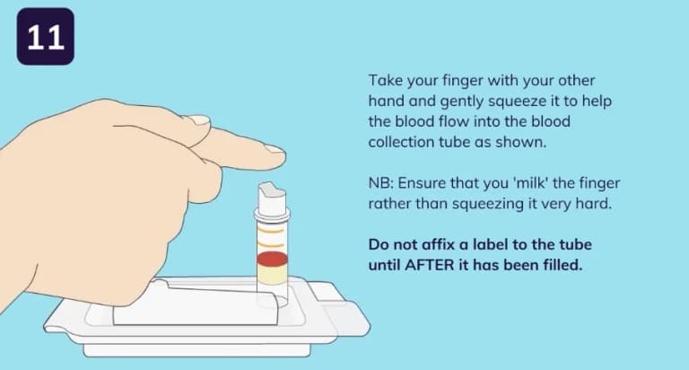 NowPatients Health test instructions