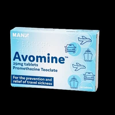 Avomine tablets.