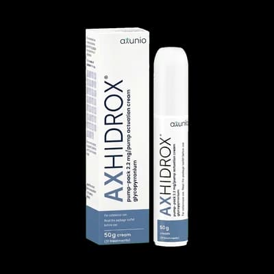 Image showing 50grams of Axhidrox cream