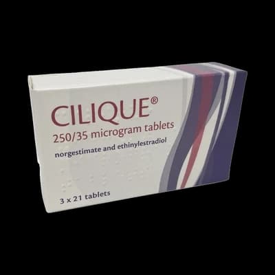 Cilique packaging which is available to order online from NowPatient with free next day delivery
