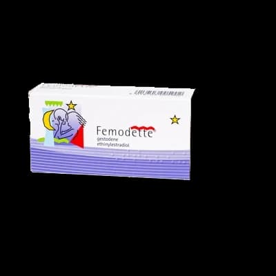 Femodette packaging which is available to order online from NowPatient with free next day delivery