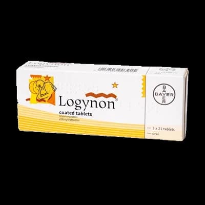 Logynon packaging which is available to order online from NowPatient with free next day delivery