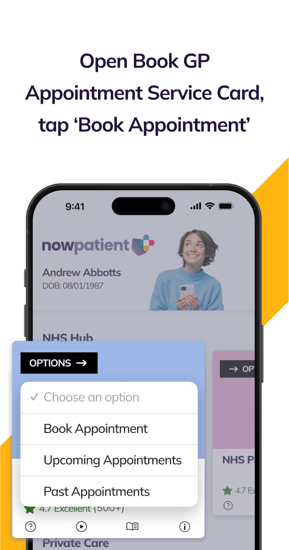 Book GP Appointment image step 1