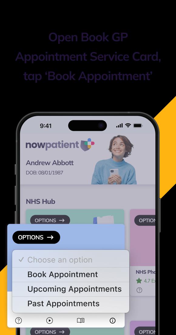 Book GP Appointment step 1 image