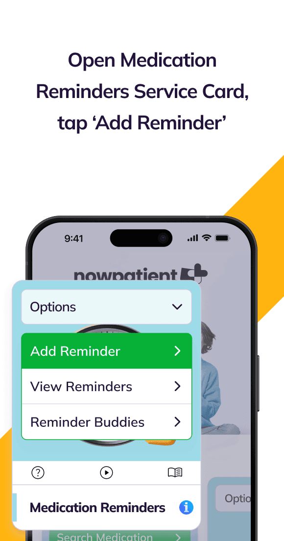 NowPatient Medication Reminders Step 1