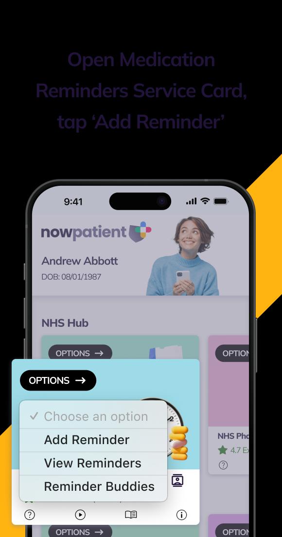 Medication Reminders step 1 image
