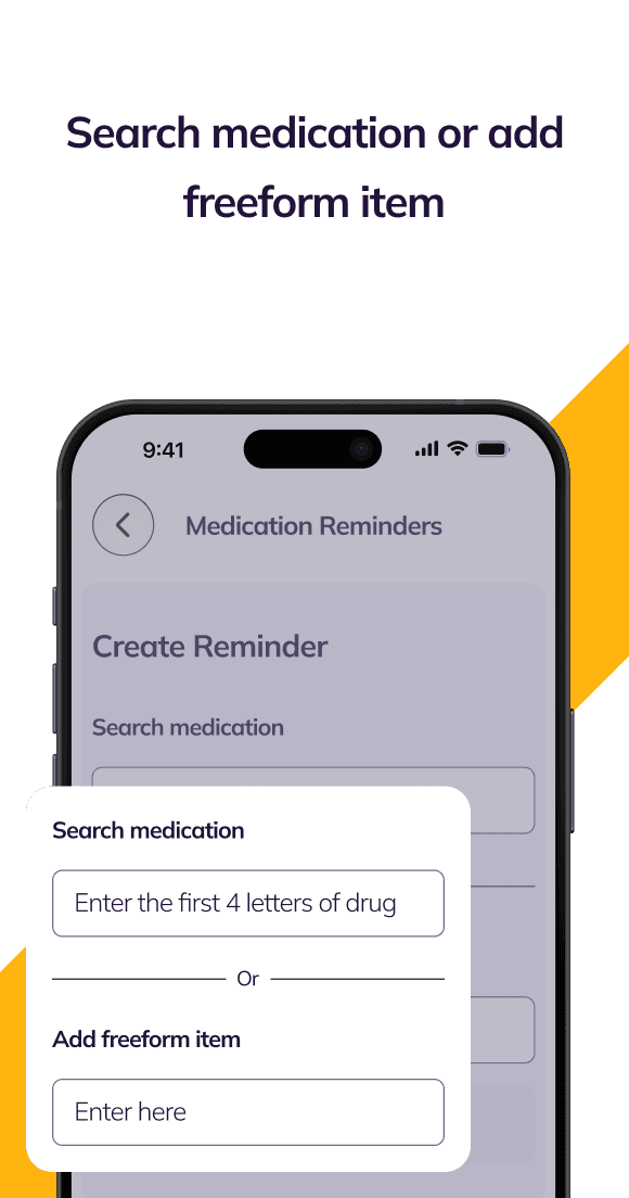 Medication reminders step 2