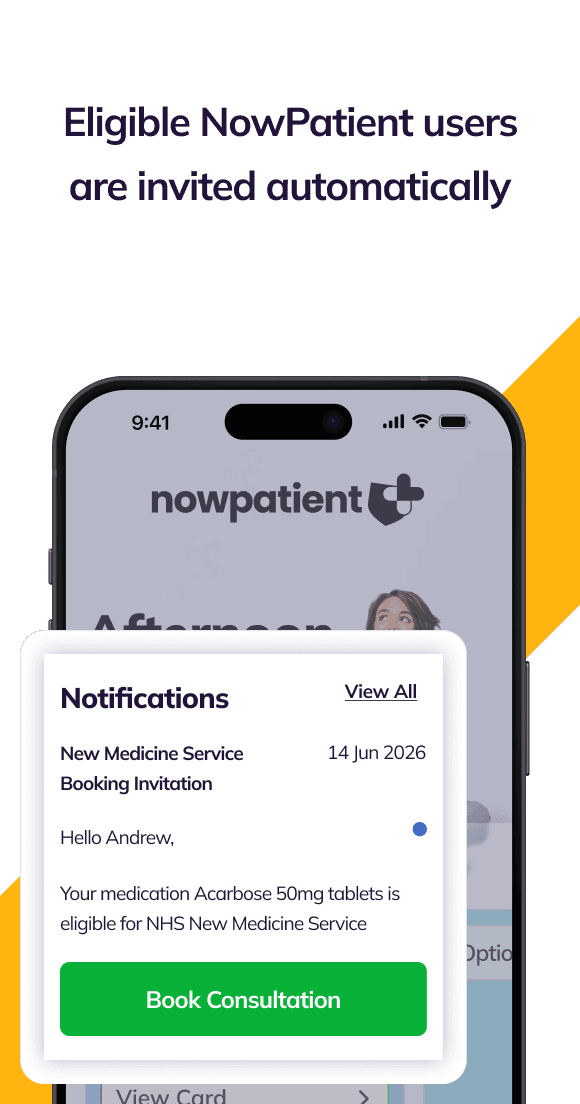 NowPatient NHS New Medicine Service step 6