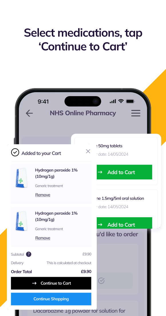 NHS Online Pharmacy step 2