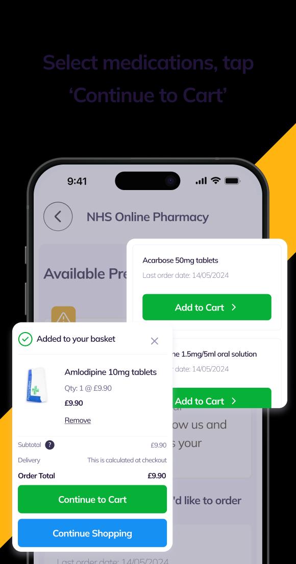 NHS Online Pharmacy step 2 image