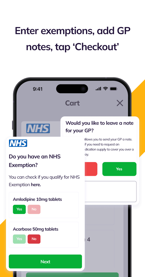 NowPatient NHS Online Pharmacy step 3