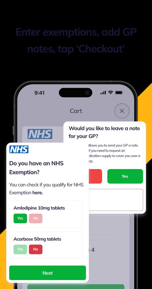 NHS Online Pharmacy step 3 image