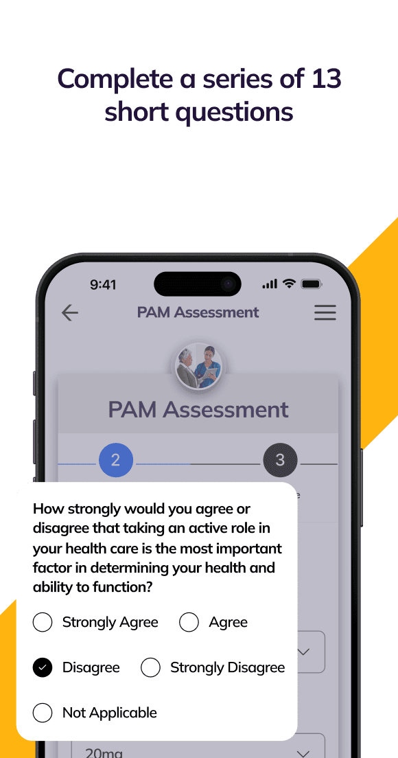 Patient Activation Measure step 1