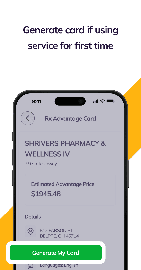 Rx Advantage Card step 4