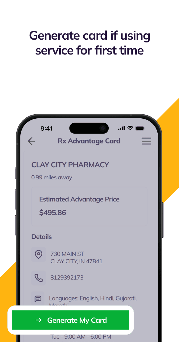 Rx Advantage Card step 4