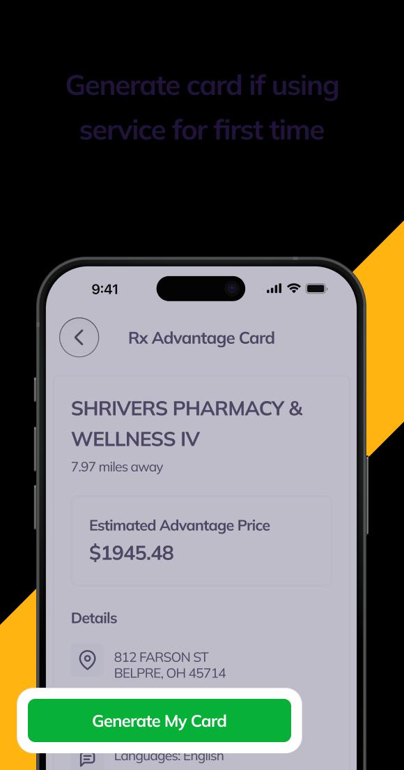 Rx Advantage Card step 4 image