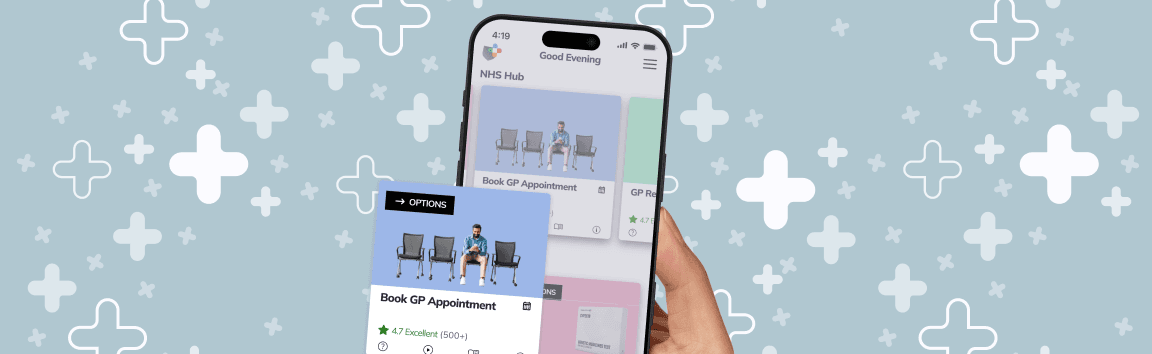 Book GP Appointment tablet image