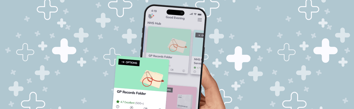 GP Records Folder tablet image