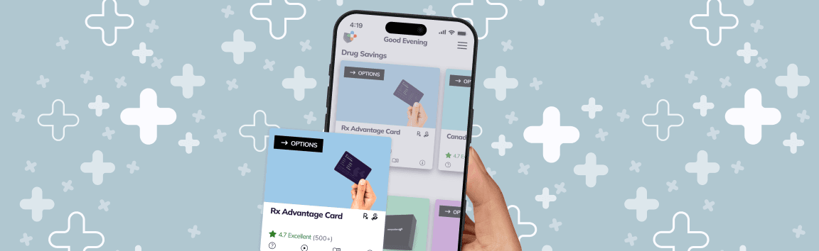 Rx Advantage Card tablet image