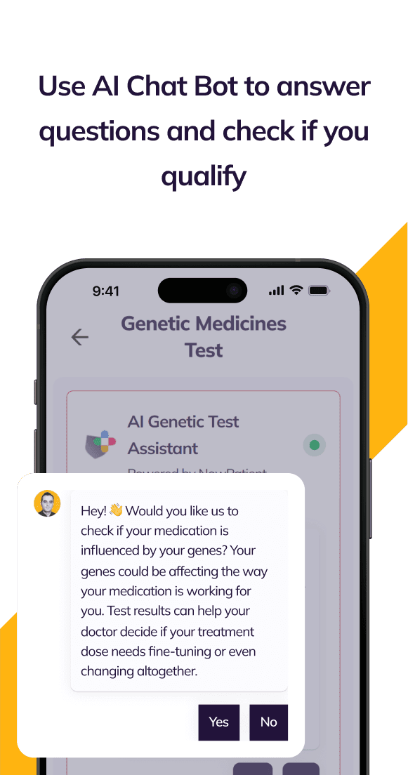 Genetic medicine test image step 2