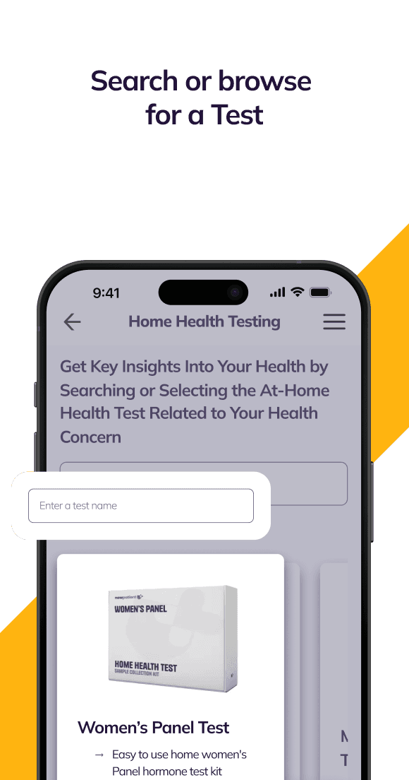Home Health Testing step 2