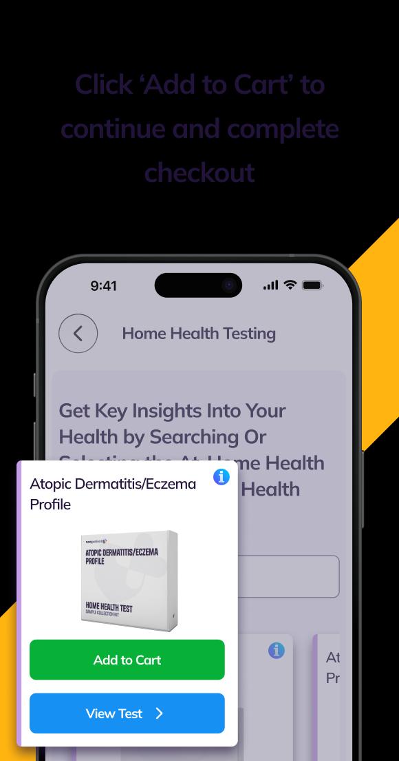 Home Health Testing step 3 image