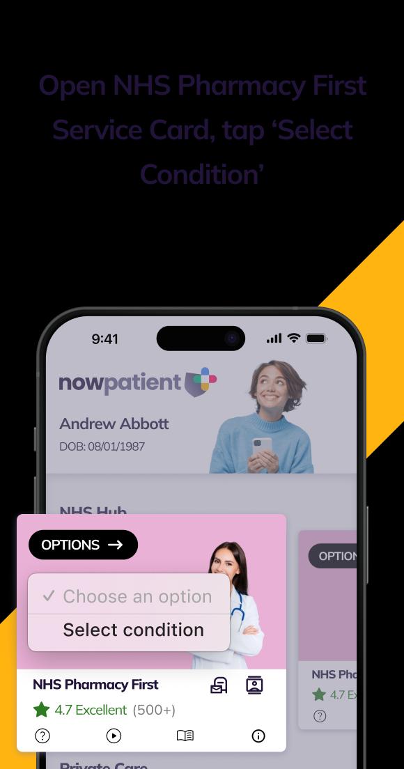 NHS Pharmacy First step 1 image