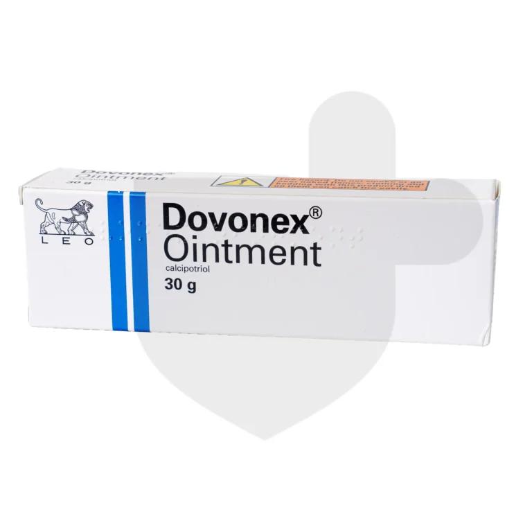 Dovonex is a topical ointment available in a 30ml size.