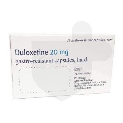 Buy duloxetine from a safe & trusted NHS online pharmacy. Start Consultation today.