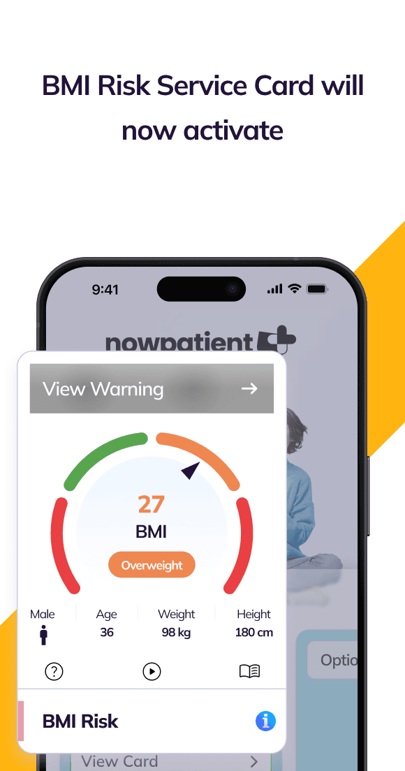 NowPatient BMI Risk step 3