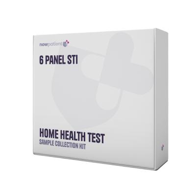 NowPatient's 6 Panel STI Test kit