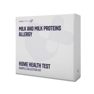 NowPatient's Milk and Milk Proteins Allergy test kit