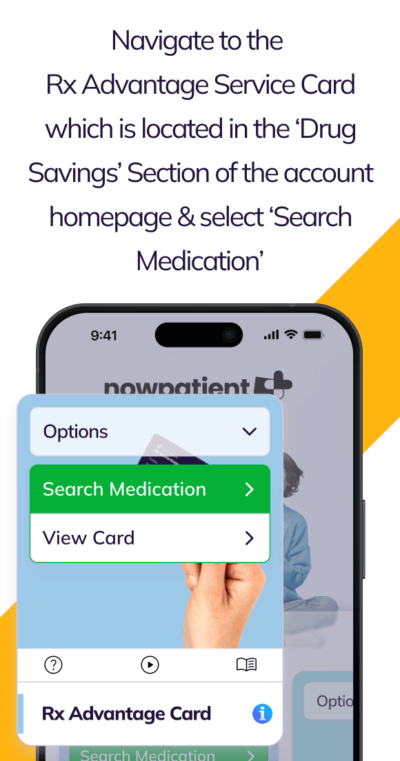 Rx Advantage Card step 1