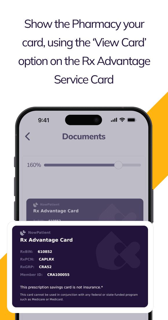 Rx Advantage Card step 5