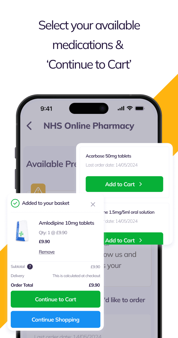 NHS Online Pharmacy step 2