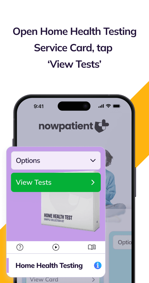 Home Health Tests Step 1