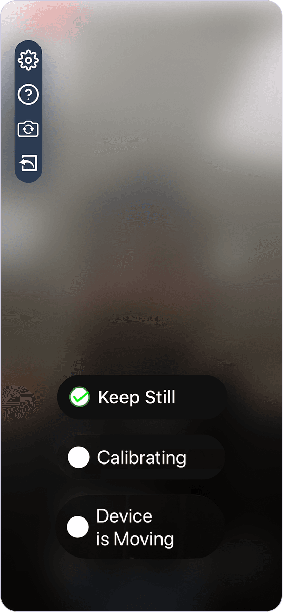 Follow the Steps on the Screen - Blood Pressure