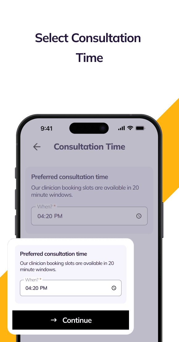 Virtual consultations step 3