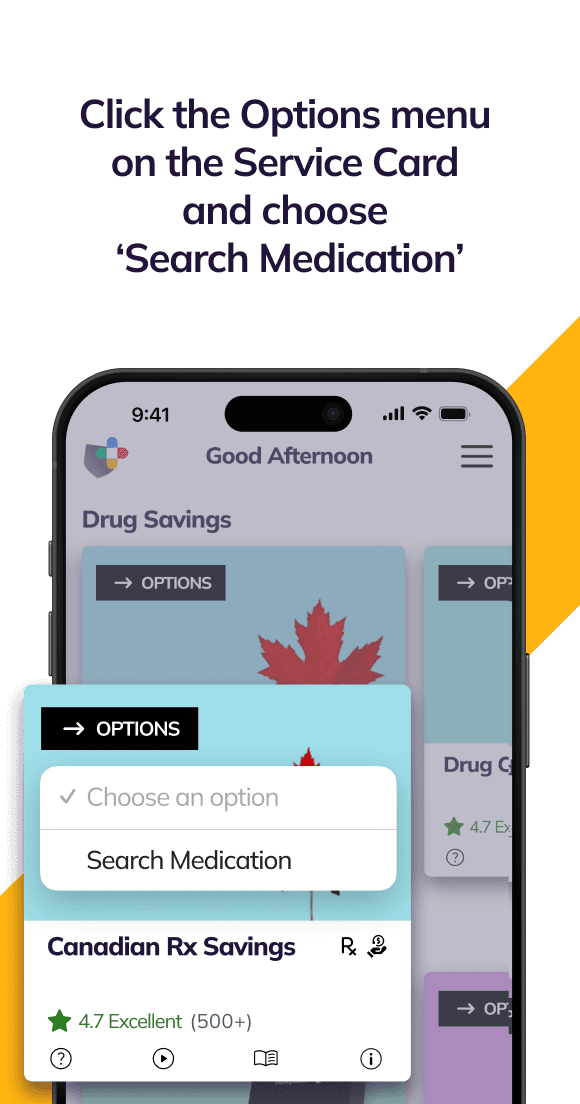 Canadian Rx Savings step 2