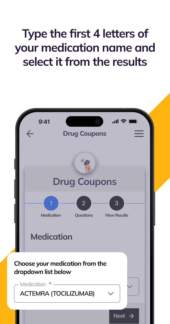 Drug coupons step 3