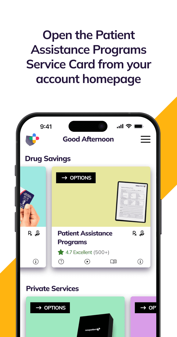 Patient Assistance Programs Step 1