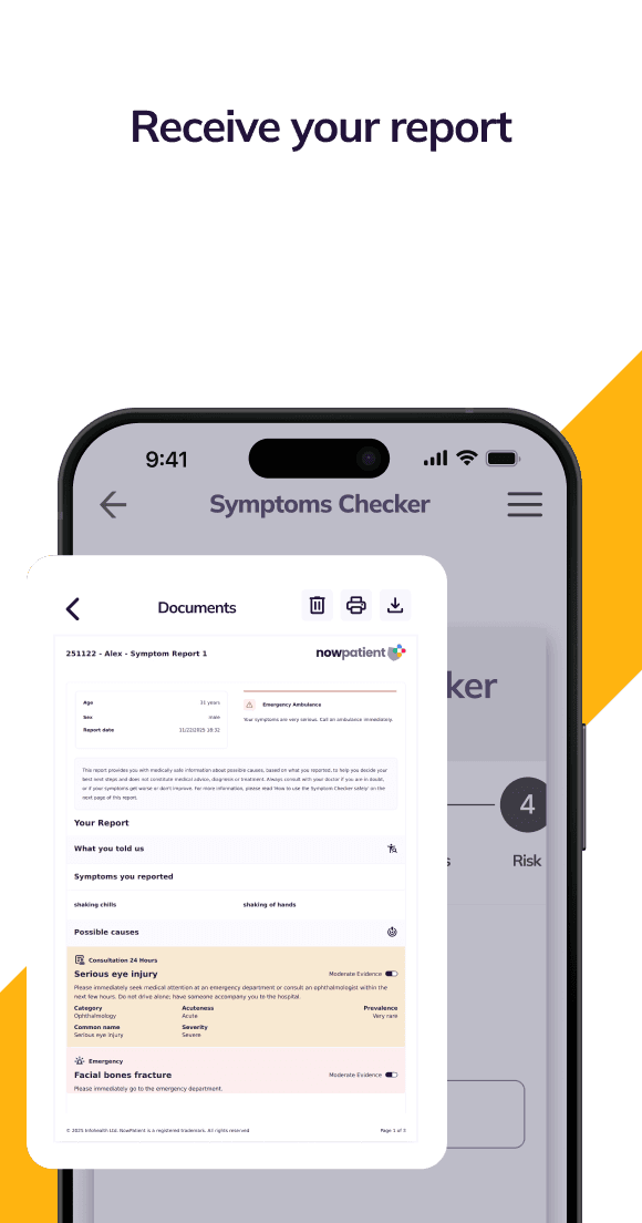 Symptoms Checker step 7