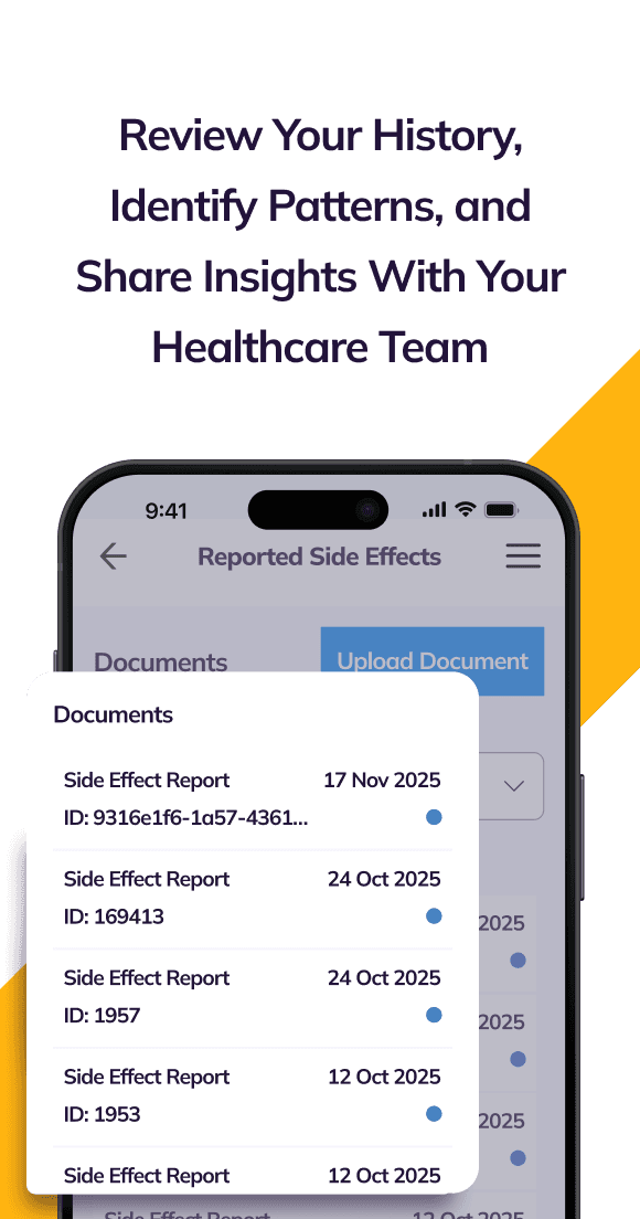 Report side effects step 5